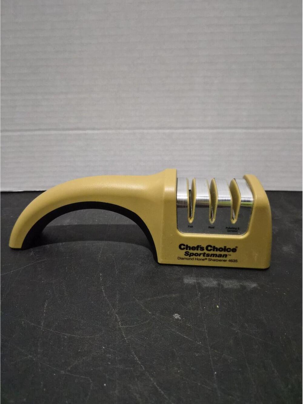 Chef Choice Sportsman Diamond Hone Sharpener 4635 Yellow